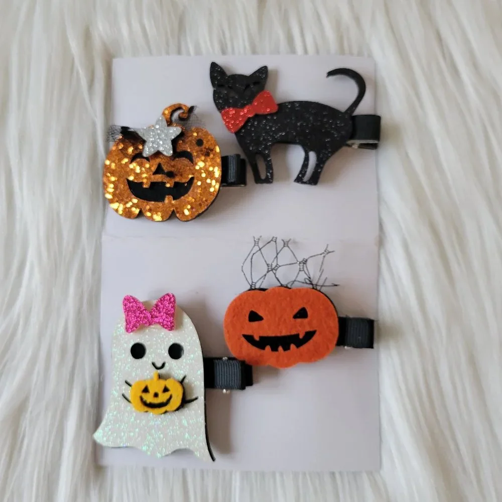 Halloween Hair Clip Set